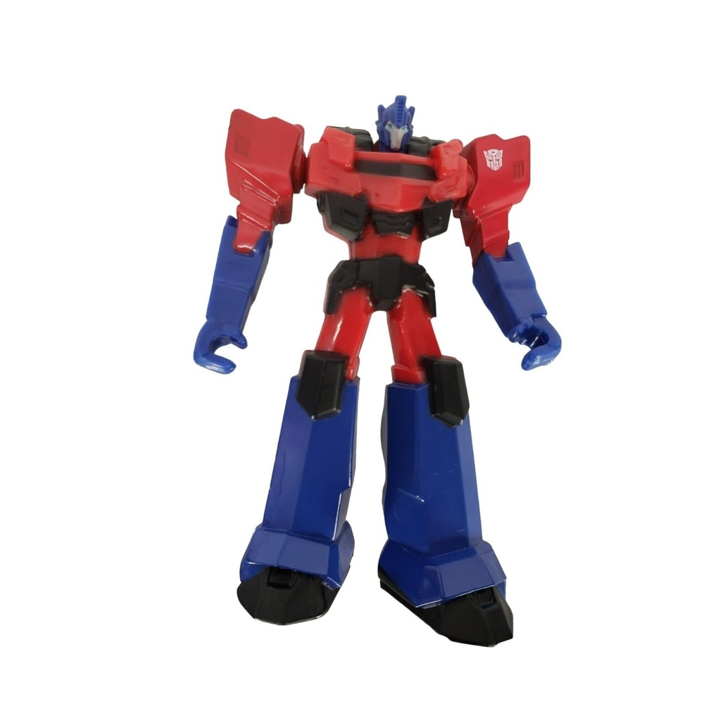 Hasbro Transformers Optimus Prime 2015 McDonalds Happy Meal Action Figure Red